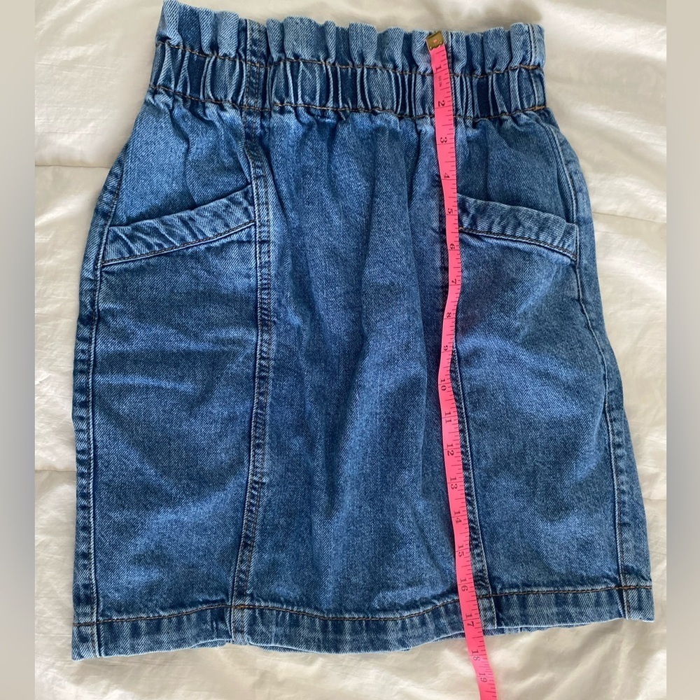 XS Dynamite Denim Blue Skirt - Picture 7 of 7